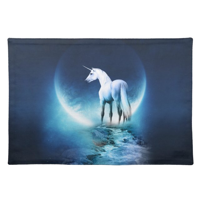 Unicorn Cloth Placemat (Front)