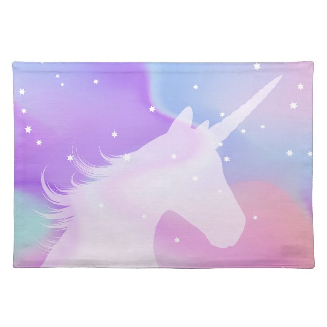 Unicorn - Cloth Placemat (Front)