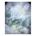 Unicorn Cloud Dancer Fine Art Poster/Print Poster
