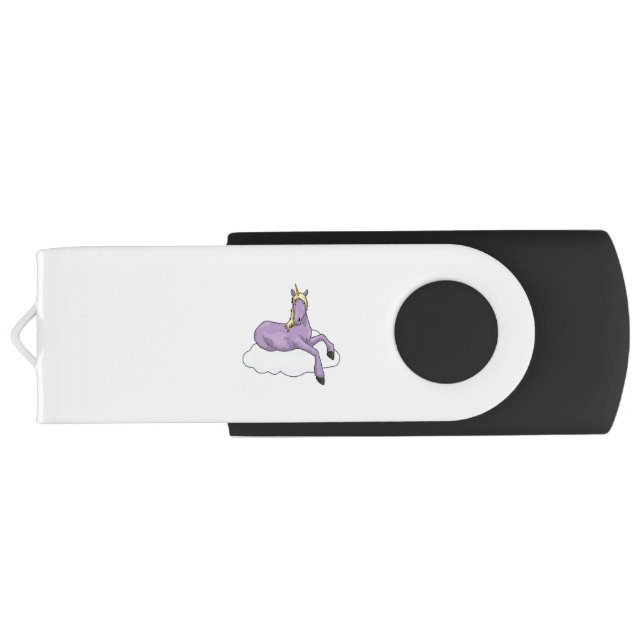 Unicorn Cloud Flash Drive (Back)