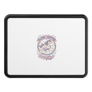 Unicorn Cloud Hopper Unicorn Playful Cute Gift Des Hitch Cover