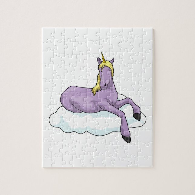Unicorn Cloud Jigsaw Puzzle (Vertical)