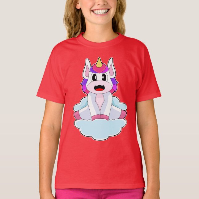 Unicorn Clouds T-Shirt (Front)