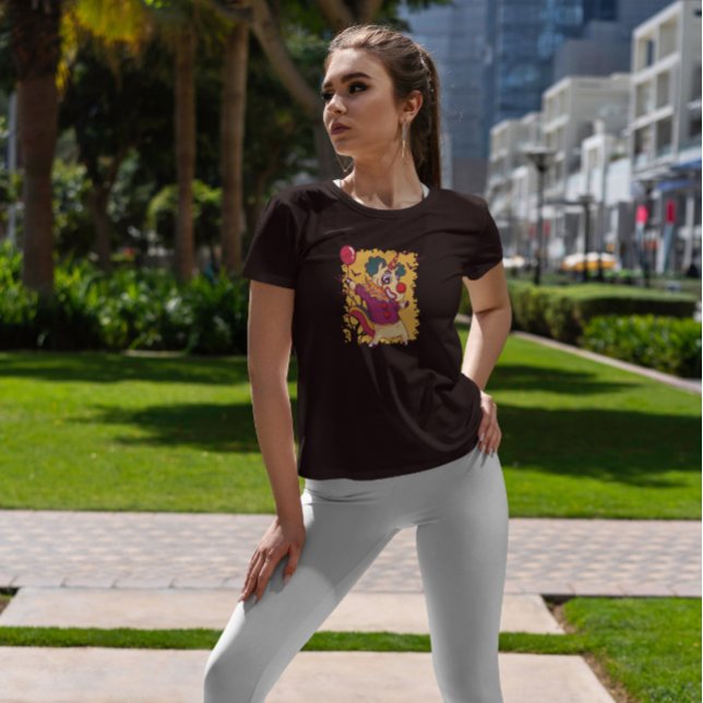 Unicorn Clown Halloween   T-Shirt (Creator Uploaded)