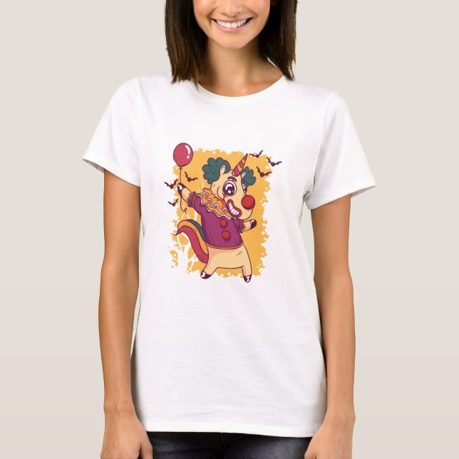 Unicorn Clown T-Shirt (Front)