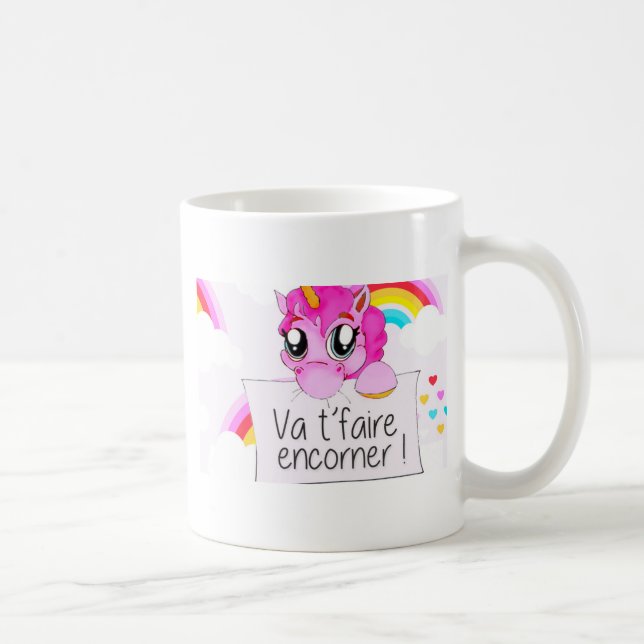 Unicorn Coffee Mug (Right)