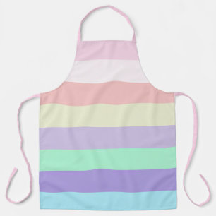 Unicorn Color Stripes Apron