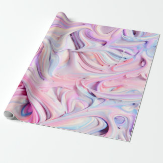 Unicorn colors wrapping paper
