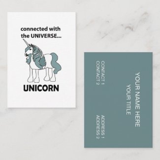 Unicorn Connected With The Universe Unicorn