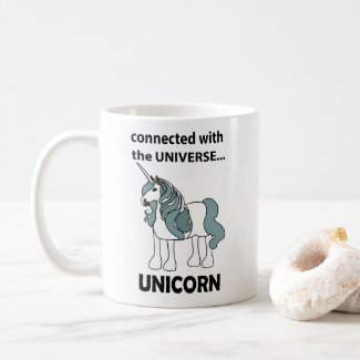 Unicorn Connected With The Universe Unicorn