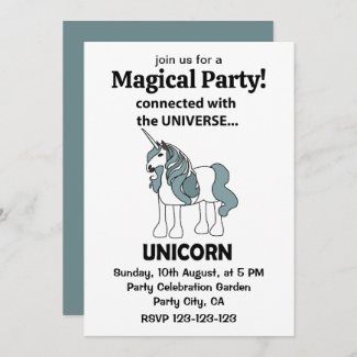 Unicorn Connected With The Universe Unicorn