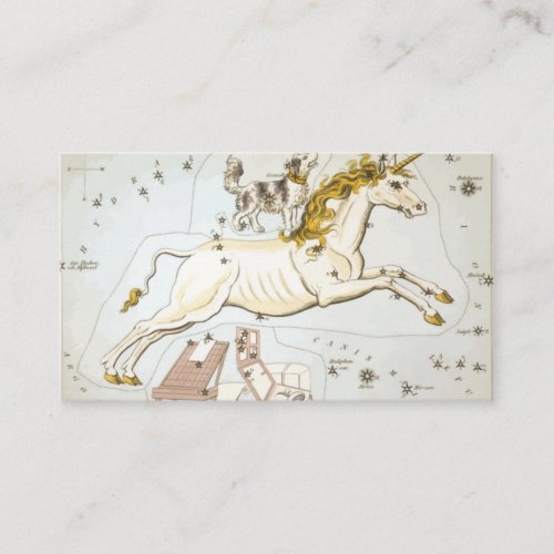 Unicorn _ Constellation _ Star _ Astronomy Business Card