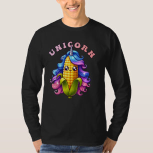 Unicorn Corn Funny Colorful Cute Boys Girls Kids T-Shirt