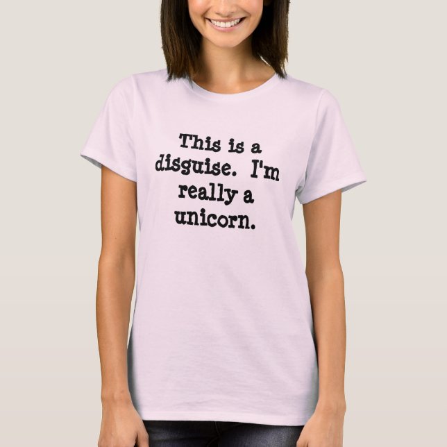 Unicorn Costume T-Shirt (Front)
