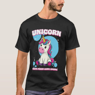 Unicorn Create Magic Leave Sparkle Unicorn T-Shirt
