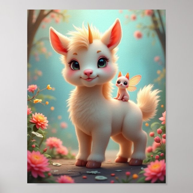 Unicorn Creature  Poster (Front)