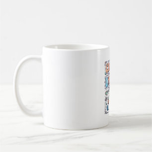 Unicorn Crochet and Unicorns Kawaii Sticker and Sh Coffee Mug