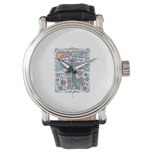 Unicorn Crochet and Unicorns Kawaii Sticker and Sh Watch
