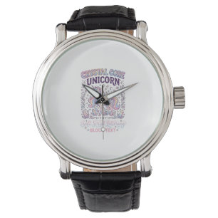 Unicorn Crystal Core Unicorn Adorable Vector Desig Watch