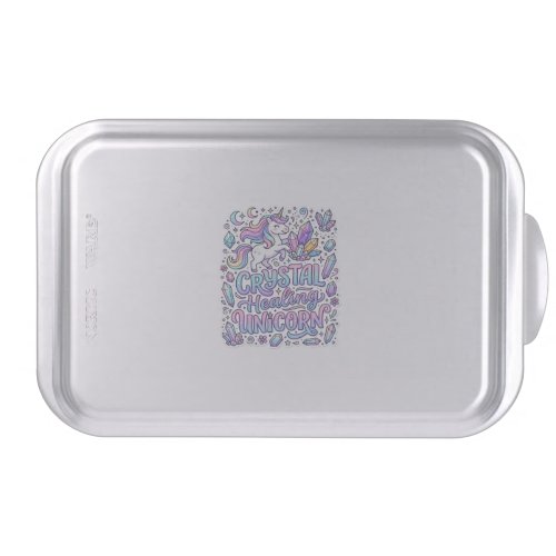 Unicorn Crystal Healing Unicorn Gift Idea Vector D Cake Pan
