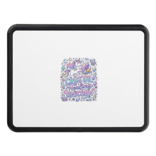 Unicorn Crystal Healing Unicorn Gift Idea Vector D Hitch Cover