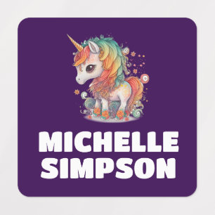 UNICORN CUSTOM CLOTHING LABEL TAG