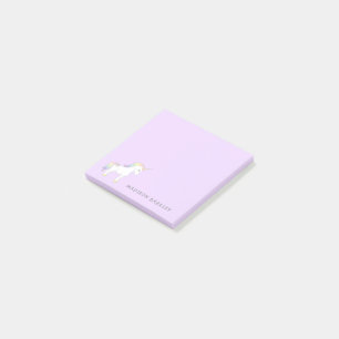 Unicorn Cute Kids Pastel Post-it Notes