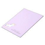 Unicorn Cute Kids Pastel Stationary Notepad at Zazzle