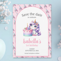 Unicorn Cute Magical Birthday Party