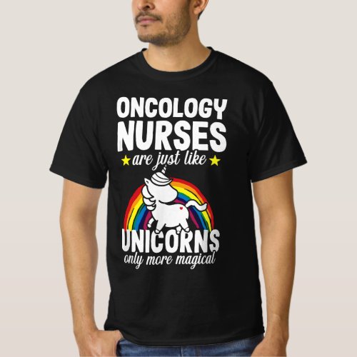 Unicorn Cute Oncology Nurse Pediatric Medical Gift T_Shirt