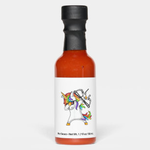Unicorn dabbing Archery Funny shirt Hot Sauces