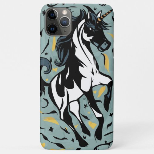 Unicorn design iPhone 11 pro max case