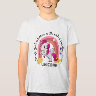Unicorn design for unicorn lovers Tri-Blend shirt