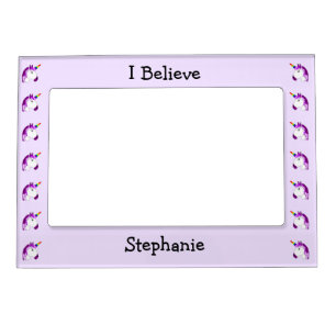 Unicorn Design Personalised Magnetic Frame