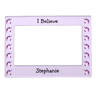 Unicorn Design Personalised Magnetic Frame