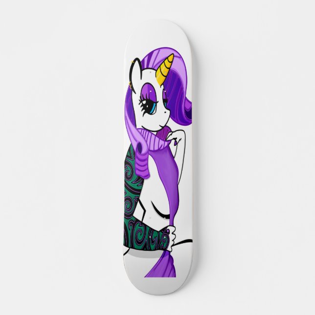 Unicorn design  skateboard (Front)
