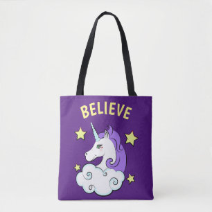 Unicorn Design Tote Bag
