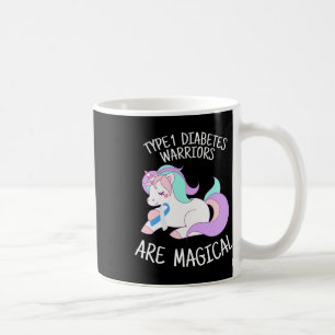 Unicorn Diabetes Warrior Gift Coffee Mug