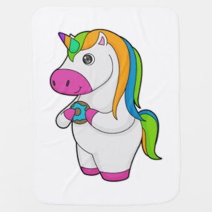 Unicorn Donut Baby Blanket