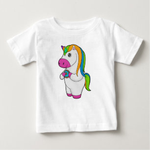 Unicorn Donut Baby T-Shirt