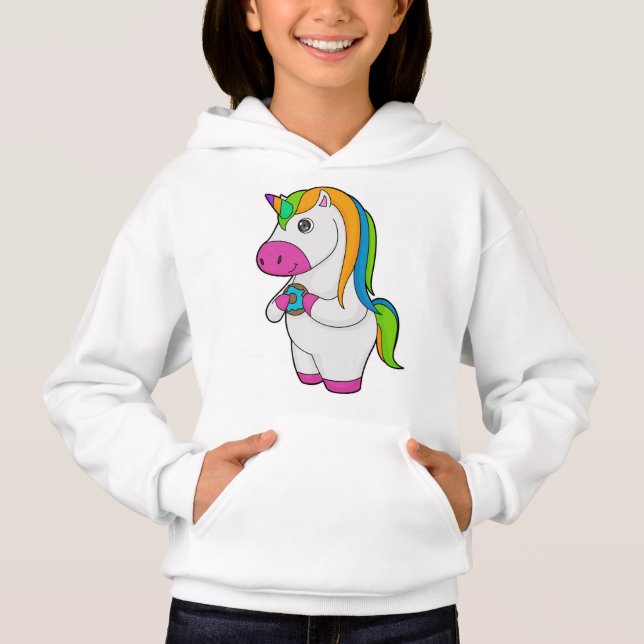 Unicorn Donut Hoodie (Front)