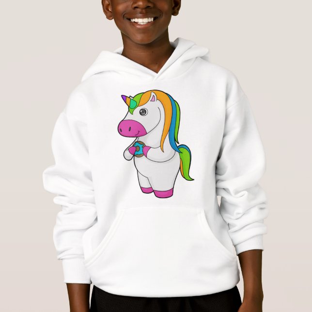 Unicorn Donut Hoodie (Front)