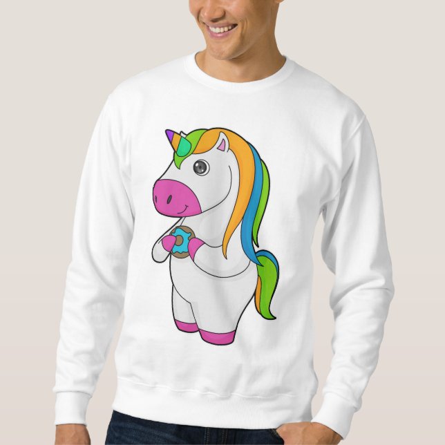 Unicorn Donut Sweatshirt (Front)