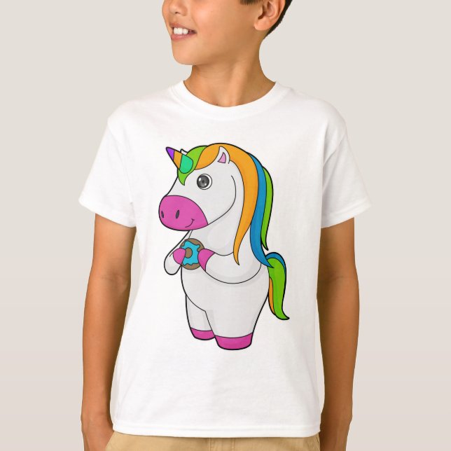 Unicorn Donut T-Shirt (Front)