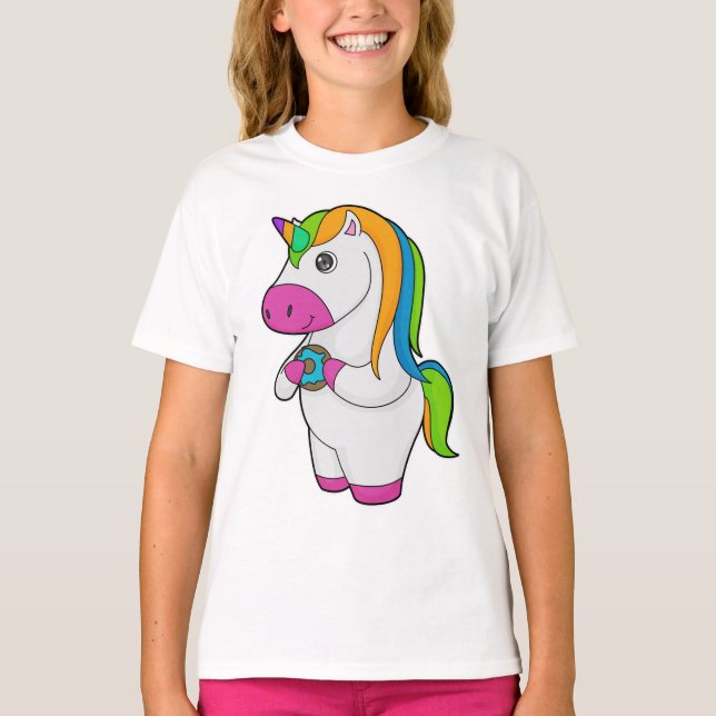 Unicorn Donut T-Shirt (Front)