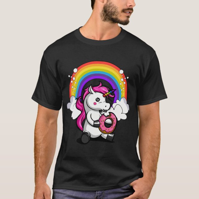 Unicorn Donut T-Shirt (Front)