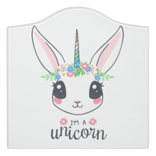 Unicorn Door Sign