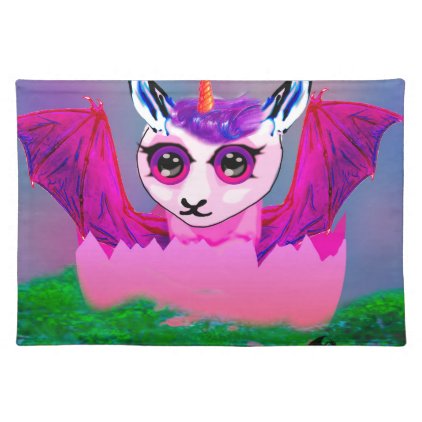 unicorn dragon llama Horse Pegasus Pony Placemat