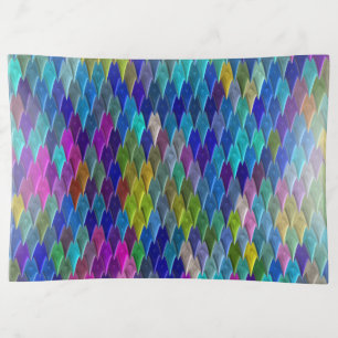 Unicorn Dragon Scales Multicolor Trinket Tray