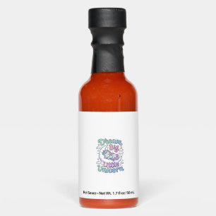 Unicorn Dream Big Little Unicorn Gift Idea Vector Hot Sauces